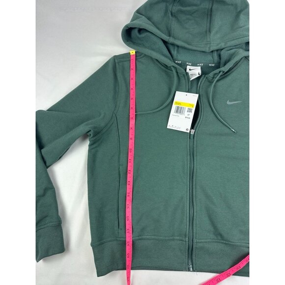 NWT Nike Dri-FIT One Women's Full-Zip French Terry Hoodie S FB5198-010 - Picture 7 of 7